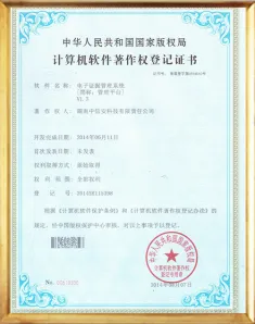 Software copyright (management platform)