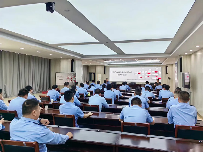 H9 4G Body Cameras Deployed for City Traffic Police