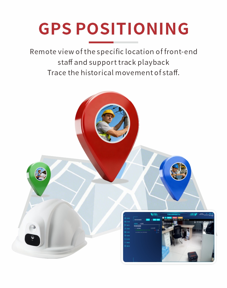 4G Smart Safety Helmet