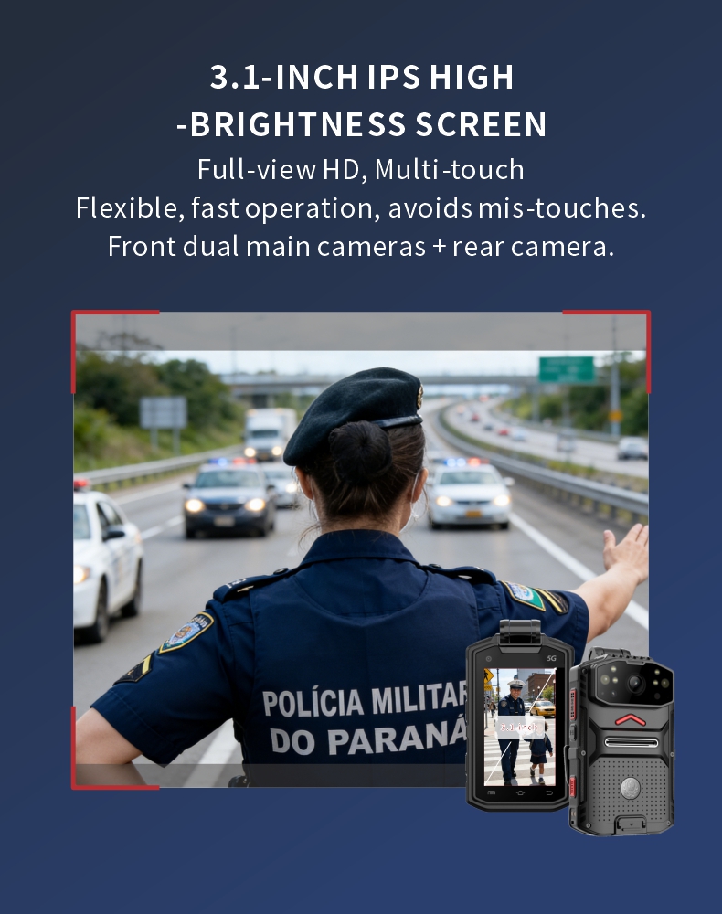 5G Anti-Shake Body Camera