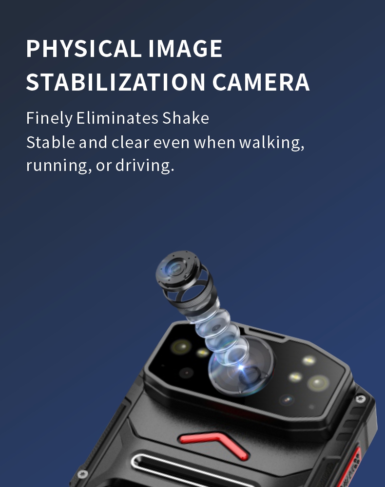 5G Anti-Shake Body Camera