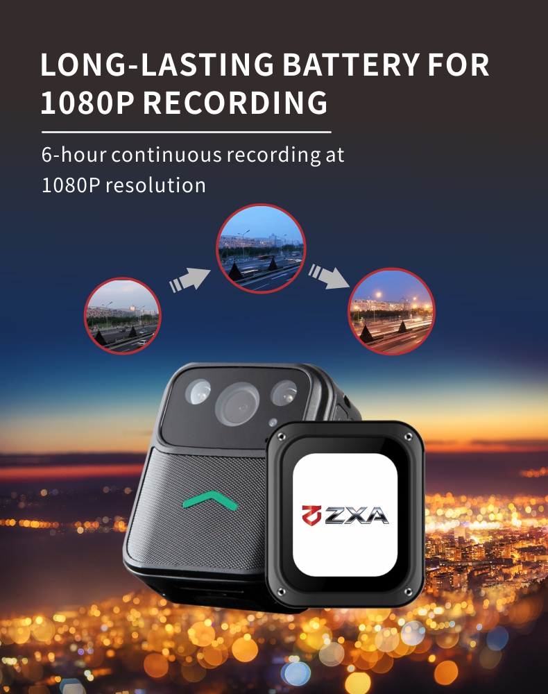 Palm-Sized Body Camera