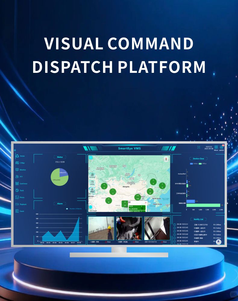 Visual Command Dispatch Platform