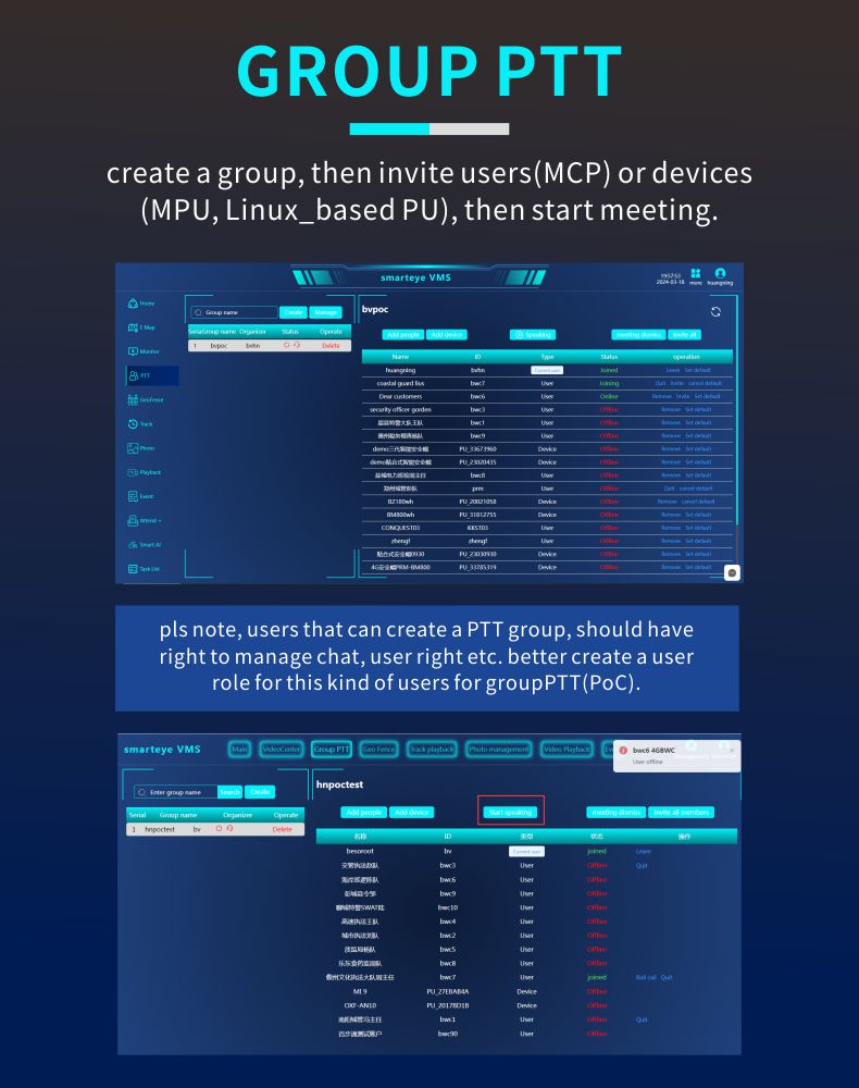 Visual Command Dispatch Platform